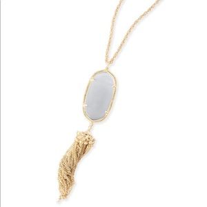 Kendra Scott RAYNE GOLD SLATE CATS EYE